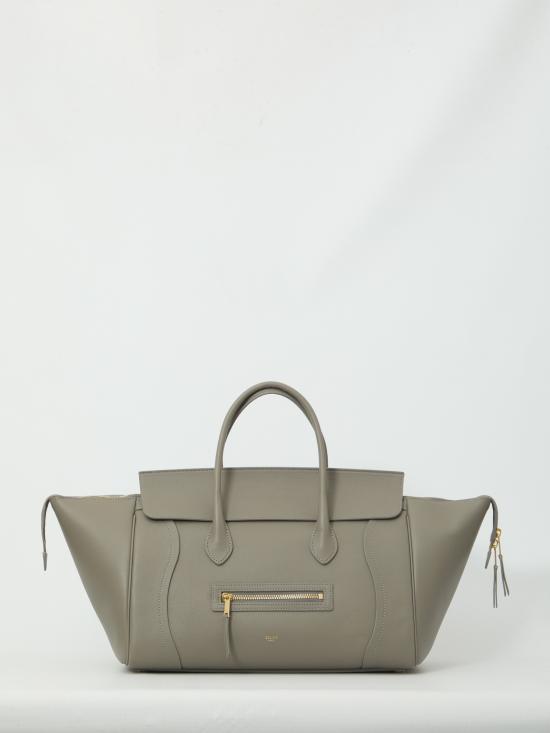 26FW 셀린느 그레인 카프스킨 러기지 백 그레인 카프스킨 러기지 백 L108K3056 BLACK