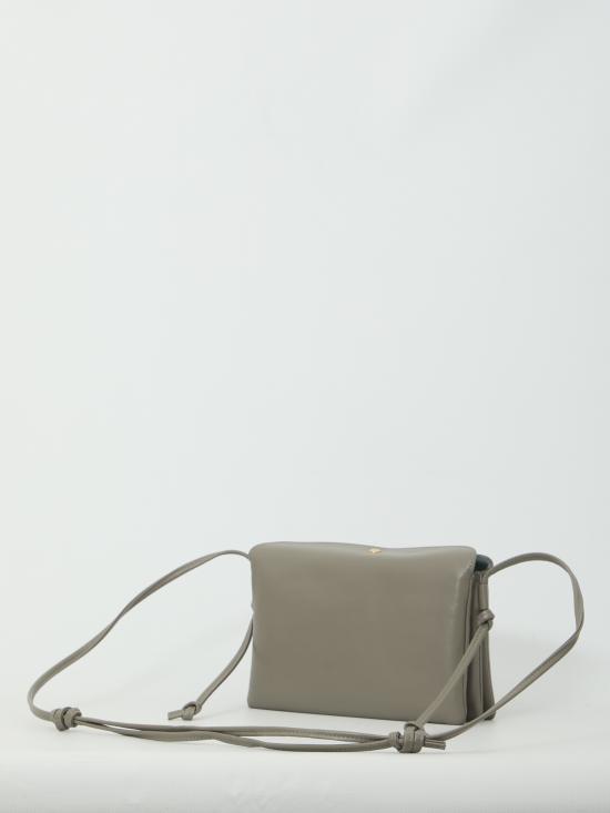 26FW 셀린느 트리오 플랩백 스무스 램스킨 10P862O86 GREY - CELINE
