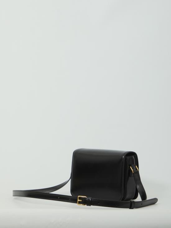 26FW 셀린느 틴 트리옹프 백 샤이니 카프스킨 188424K49 BLACK - CELINE
