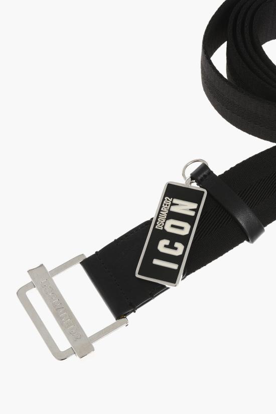  디스퀘어드2 패브릭 벨트 BEM0373 20200508 2124 Black - DSQUARED2