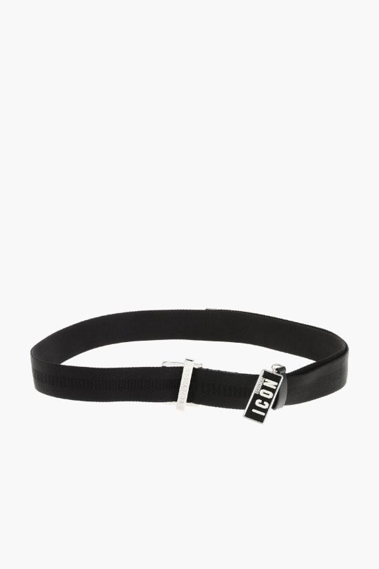  디스퀘어드2 패브릭 벨트 BEM0373 20200508 2124 Black - DSQUARED2