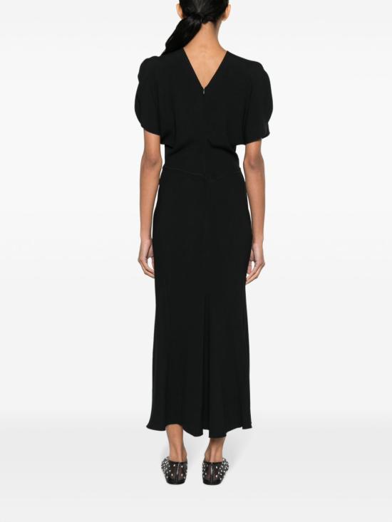 26FW 빅토리아 베컴 미디 원피스 1124WDR005227A BLACK - VICTORIA BECKHAM
