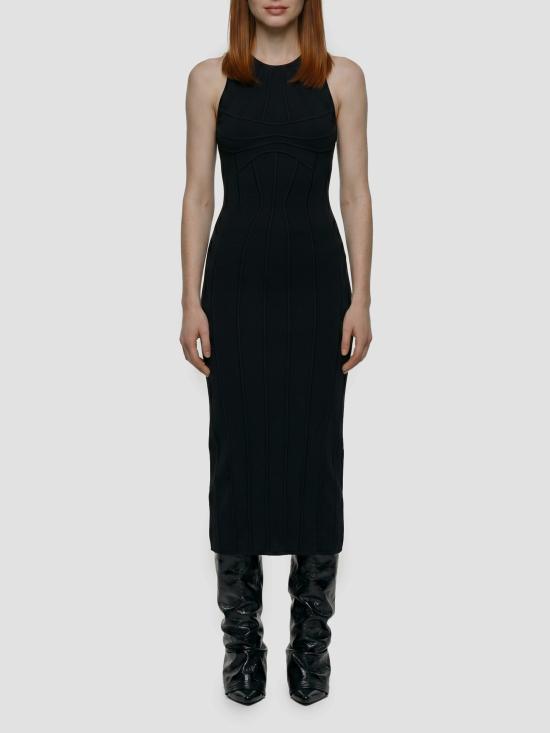 26FW 디 아티코 롱 원피스 261WCW00325 BLACK