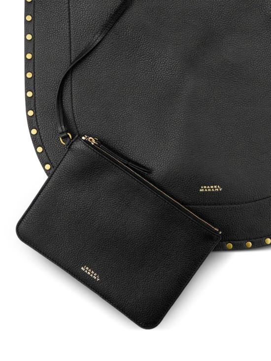 26FW 이자벨마랑 OSKAN 오스칸 문 숄더백 PP0200FA C3C22M01BK NERO - ISABEL MARANT