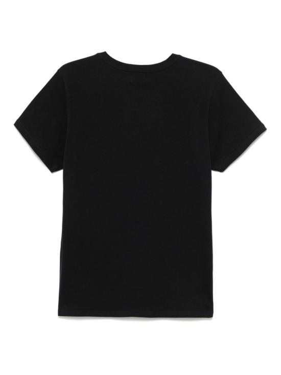 26FW 이자벨마랑 재퍼 플레인 코튼 티셔츠 TS0047HA B3N13H01BK Nero - ISABEL MARANT