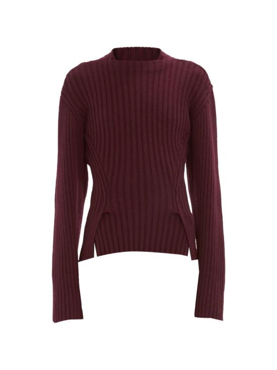 26FW 빅토리아 베컴 스웨터 1326KJU007314A ACAI BORDEAUX