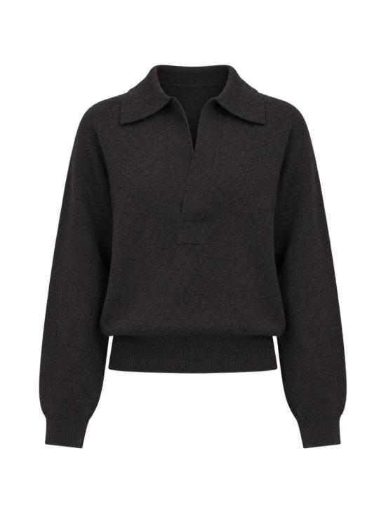 26FW 빅토리아 베컴 스웨터 1326KJU007475A ORE MELANGE GREY