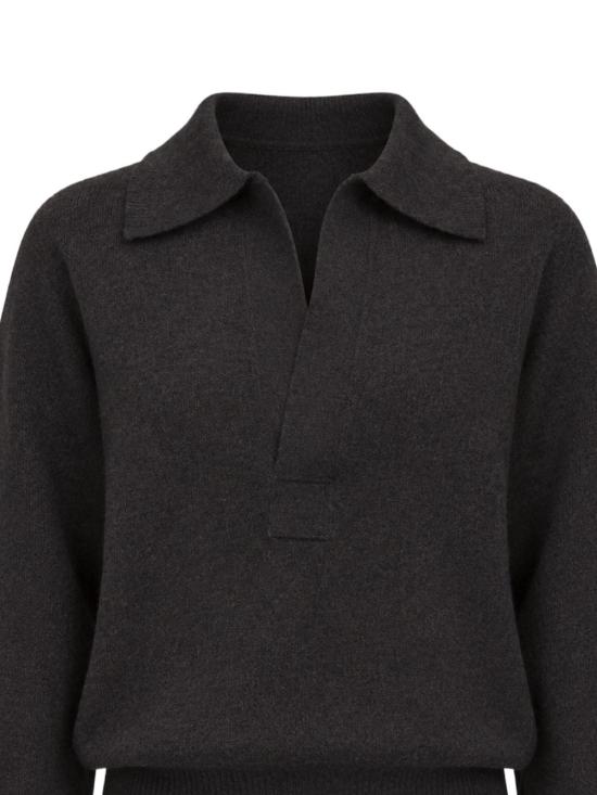 26FW 빅토리아 베컴 스웨터 1326KJU007475A ORE MELANGE GREY - VICTORIA BECKHAM