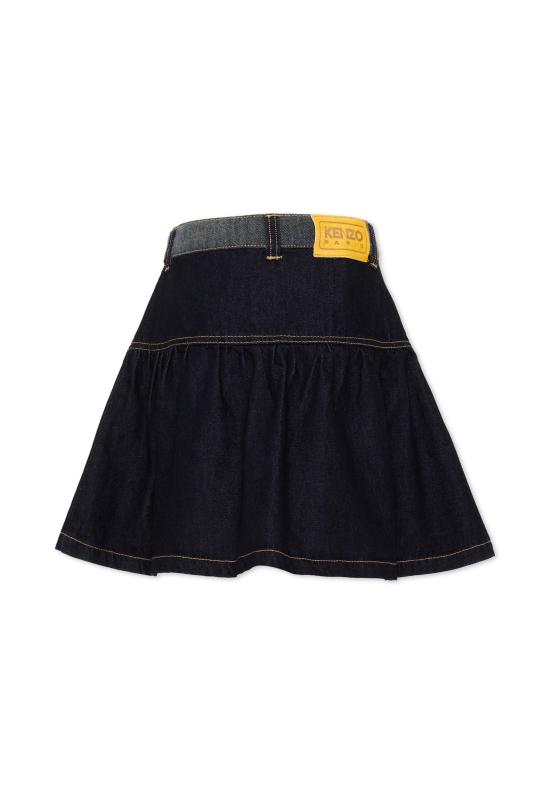 26FW [키즈] 겐조 스커트 K61965 Z35 DENIM - KENZO