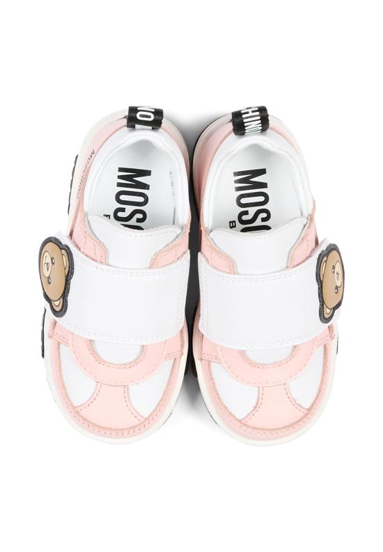 26FW [키즈] 모스키노 스니커즈 84138 VAR6 PINK - MOSCHINO