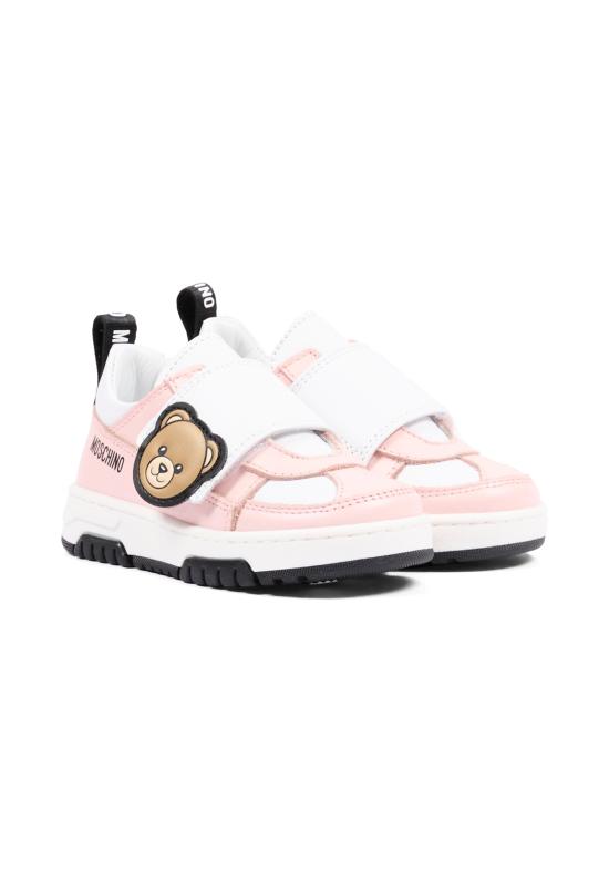 26FW [키즈] 모스키노 스니커즈 84138 VAR6 PINK - MOSCHINO