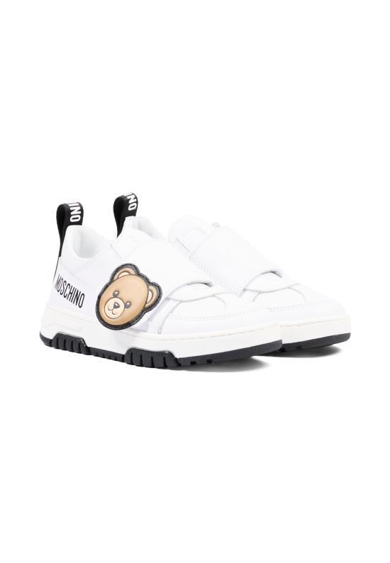 26FW [키즈] 모스키노 스니커즈 84243 VAR5 WHITE - MOSCHINO