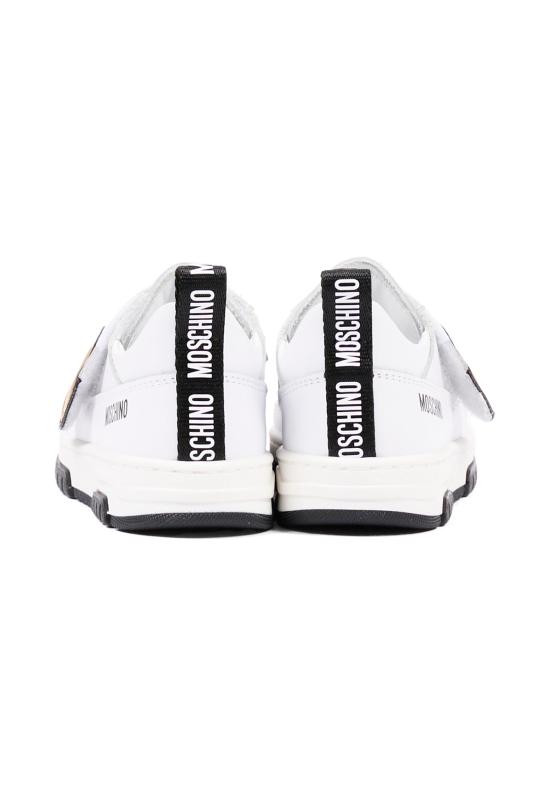 26FW [키즈] 모스키노 스니커즈 84138 VAR5 WHITE - MOSCHINO