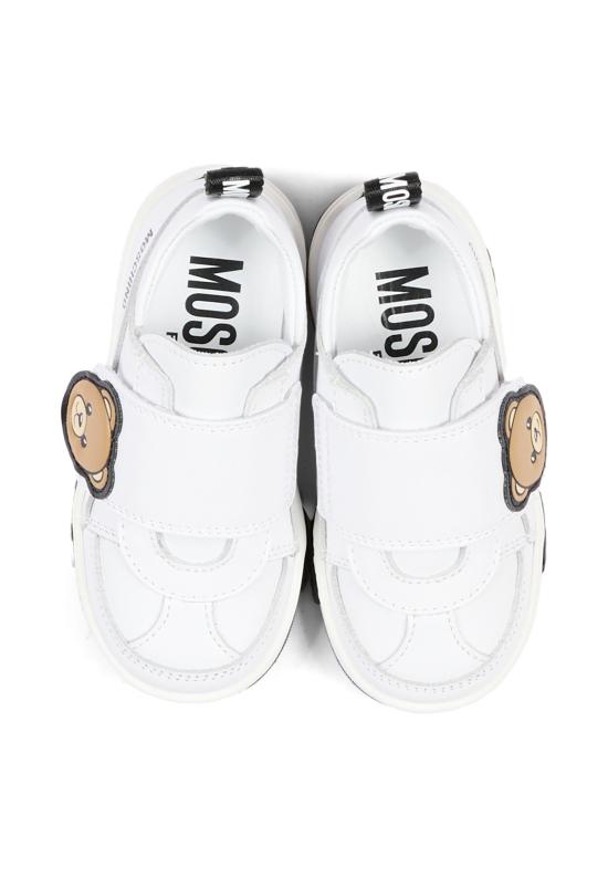 26FW [키즈] 모스키노 스니커즈 84138 VAR5 WHITE - MOSCHINO