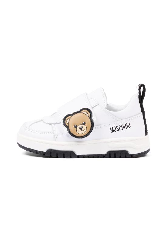 26FW [키즈] 모스키노 스니커즈 84138 VAR5 WHITE - MOSCHINO