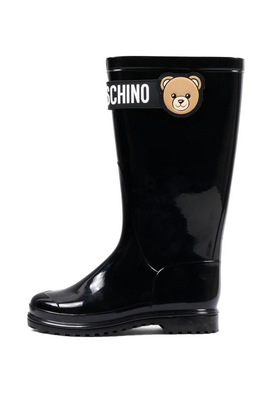 26FW [키즈] 모스키노 미들 부츠 84291 VAR1 BLACK - MOSCHINO
