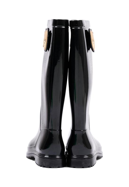 26FW [키즈] 모스키노 미들 부츠 84291 VAR1 BLACK - MOSCHINO