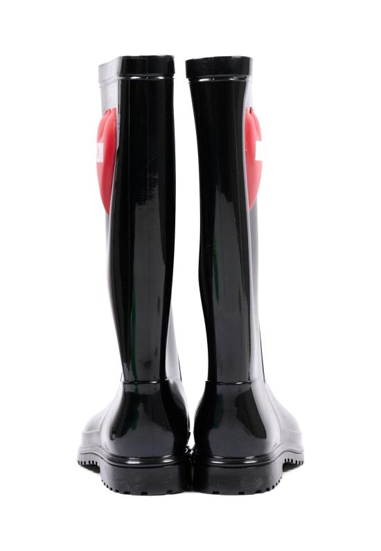 26FW [키즈] 모스키노 미들 부츠 84289 VAR1 BLACK - MOSCHINO