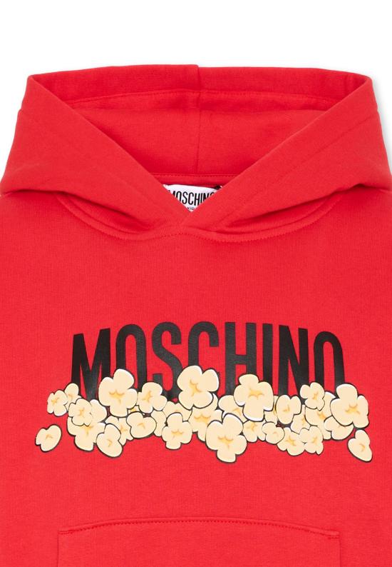 26FW [키즈] 모스키노 니트/스웻셔츠 HUF09Z LCA83 50109 RED - MOSCHINO