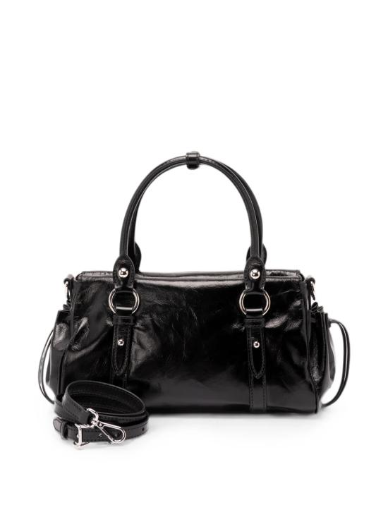 26FW 미우미우 글로시 레더 핸드백 5BA333VOOO 2A44 F0002 NERO - MIU MIU