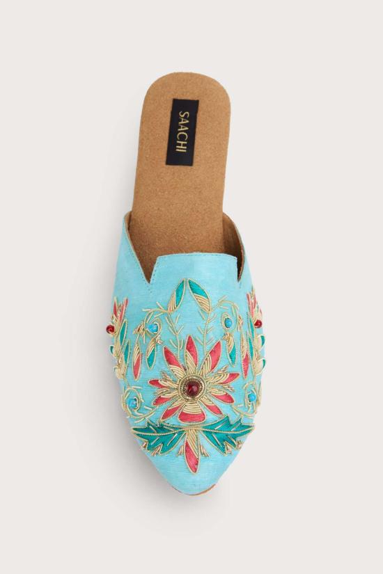  Saachi 뮬/슬리퍼 사치 아가라 모티브 뮬 슈즈 - OTHER BRANDS