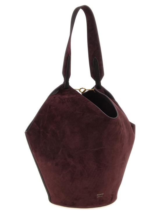 26FW 케이트 스몰 로터스 토트백 H2043978585 Bordeaux - KHAITE