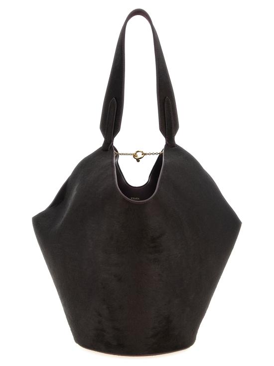 26FW 케이트 스몰 로터스 토트백 H2043978585 Bordeaux