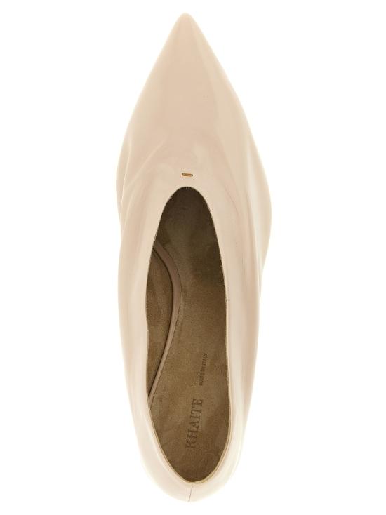 26FW 케이트 힐/펌프스 F20531027106 Beige - KHAITE