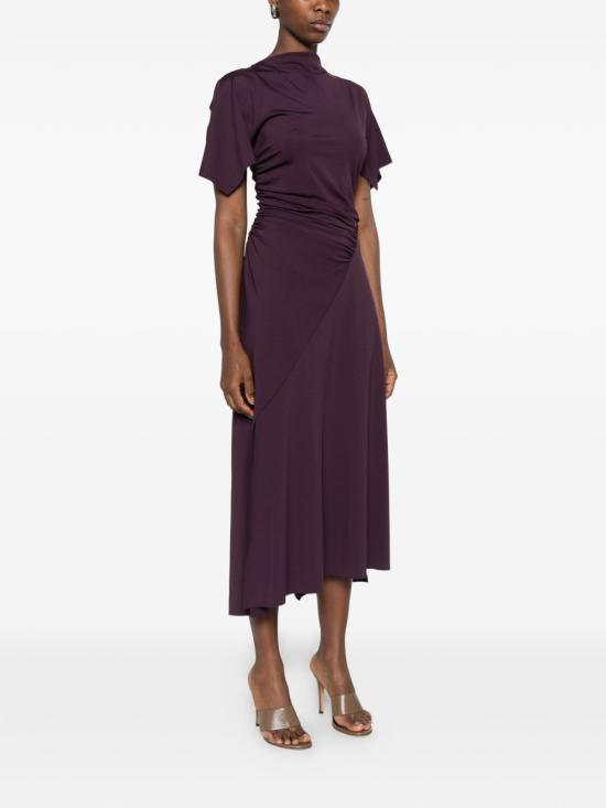 26FW 빅토리아 베컴 미디 원피스 1326JDR007350A BLACKCURRANT Purple - VICTORIA BECKHAM