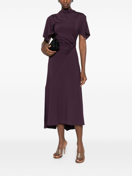 26FW 빅토리아 베컴 미디 원피스 1326JDR007350A BLACKCURRANT Purple - VICTORIA BECKHAM