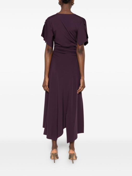 26FW 빅토리아 베컴 미디 원피스 1326JDR007350A BLACKCURRANT Purple - VICTORIA BECKHAM