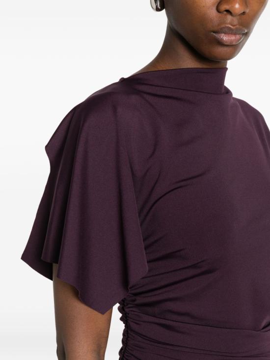 26FW 빅토리아 베컴 미디 원피스 1326JDR007350A BLACKCURRANT Purple - VICTORIA BECKHAM