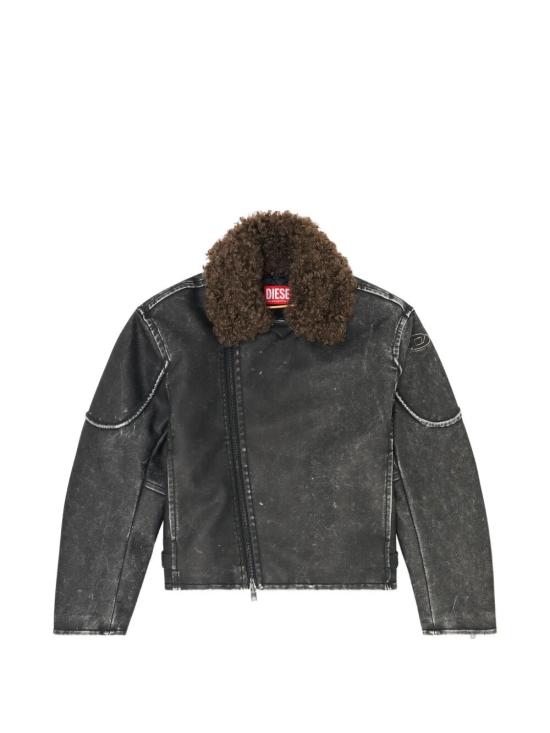 26FW 디젤 바이커 자켓 A22759 0AGCK 9XX BLACK