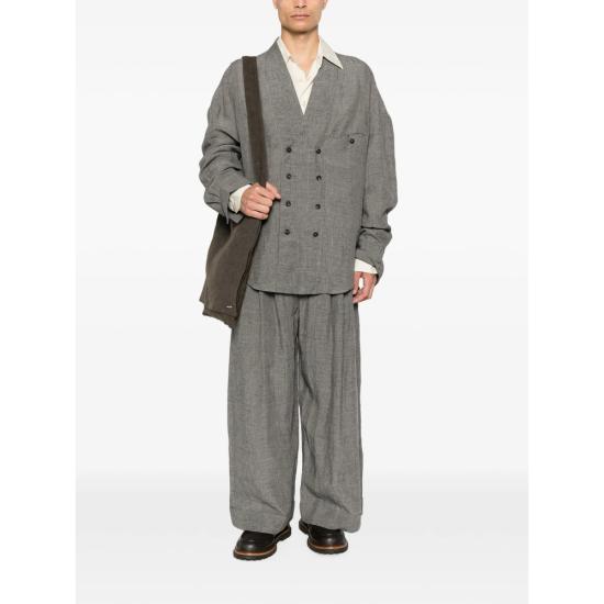 26FW 지기 첸 스트레이트 팬츠 0M2620517 02 GREY - ZIGGY CHEN