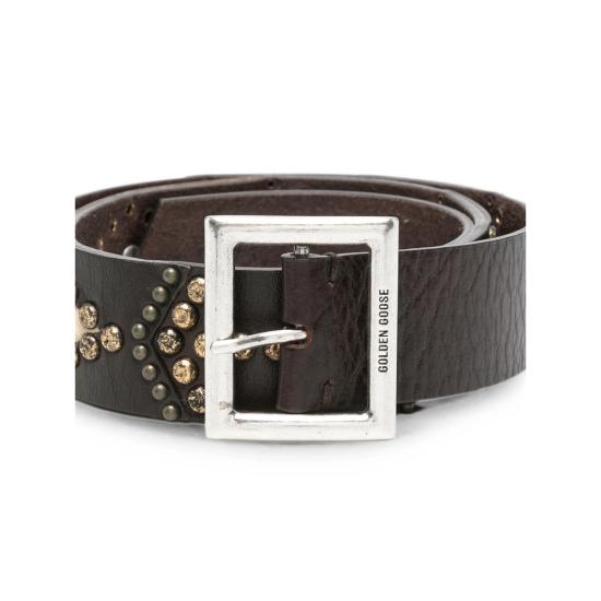 26FW 골든구스 가죽 벨트 GMA00851 A000900 83398 BROWN - GOLDEN GOOSE