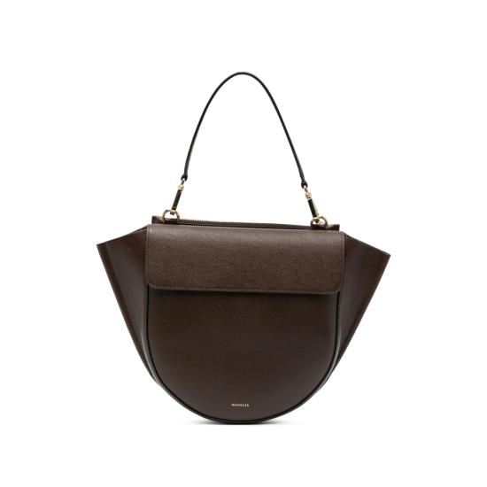 26FW 반들러 토트백 HORTENSIA BAG MEDIUM SOCAV BROWN
