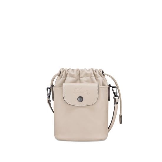 26FW 롱샴 르 플리아쥬 엑스트라 XS 버킷백 10317987 555 WHITE