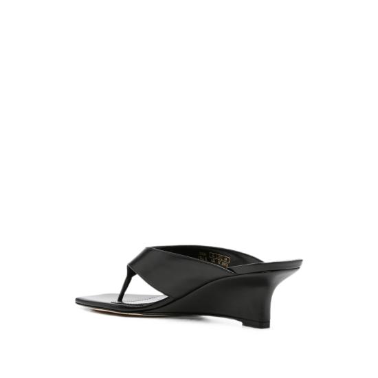 26FW 스튜어트 와이츠먼 뮬/슬리퍼 VINNIE WEDGE BLACK - STUART WEITZMAN