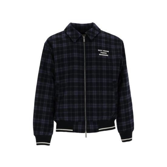 26FW 드롤드무슈 봄버 자켓 PERM JT287 WO050 NAVY BLACK BLUE
