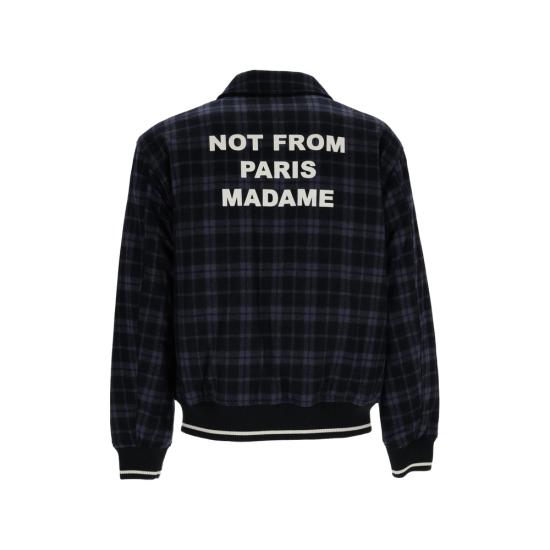 26FW 드롤드무슈 봄버 자켓 PERM JT287 WO050 NAVY BLACK BLUE - DROLE DE MONSIEUR