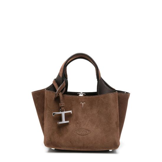 26FW 토즈 토트백 XBWAPAFL000X BL246F BROWN