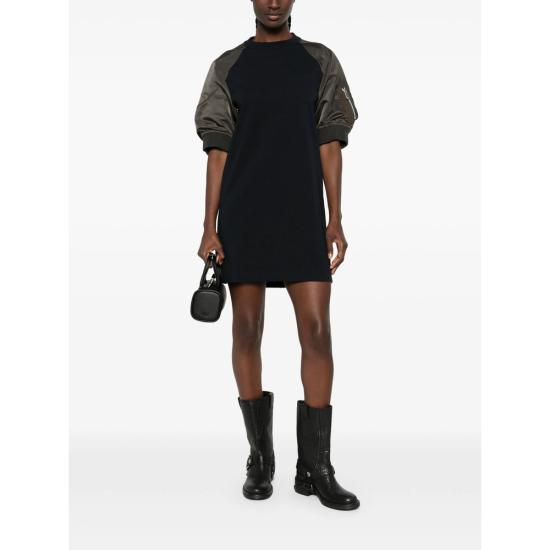 26FW 사카이 숏 원피스 26 08623 233 BLACK GREEN - SACAI