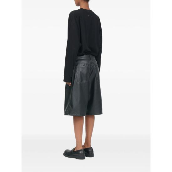 26FW MM6 메종마르지엘라 숏팬츠 M35455 S52MU0143 900 BLACK - MM6 MAISON MARGIELA