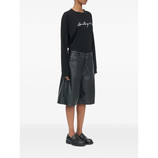 26FW MM6 메종마르지엘라 숏팬츠 M35455 S52MU0143 900 BLACK - MM6 MAISON MARGIELA