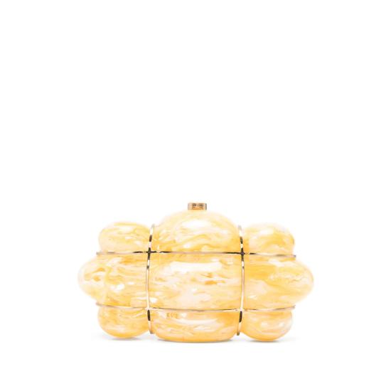 26FW 컬트 가이아 클러치/파우치 HDBCL37212AC37 BOLLA YELLO YELLOW NEUTRALS