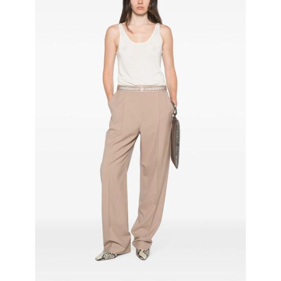 26FW 카사블랑카 스트레이트 팬츠 PF26 TR 448 01 LIBRO NEUTRALS - CASABLANCA