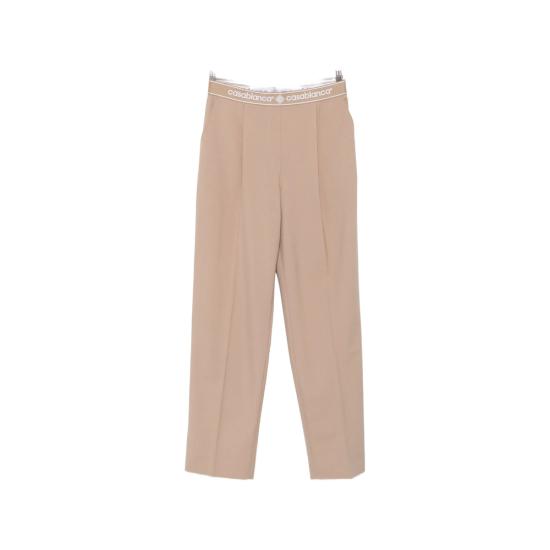 26FW 카사블랑카 스트레이트 팬츠 PF26 TR 448 01 LIBRO NEUTRALS