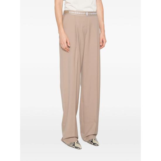 26FW 카사블랑카 스트레이트 팬츠 PF26 TR 448 01 LIBRO NEUTRALS - CASABLANCA