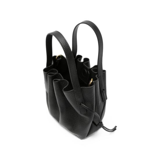 26FW 유제피 토트백 MINI SCALLOP LEATHER BLACK - YUZEFI