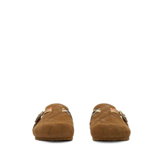 26FW 버버리 뮬/슬리퍼 8127776 LF URCHIN C1824 BROWN - BURBERRY